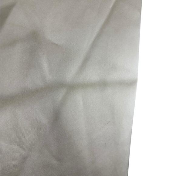 Helsa Heavy Satin Column Midi Skirt Minimalist Chic Elegant Evening Bone Size XL - Picture 12 of 12